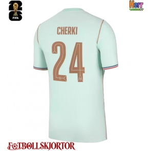 Frankrike Rayan Cherki #24 Bortatröja VM 2026 Kortärmad